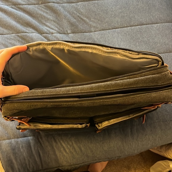 Convertible Backpack Messenger Shoulder Bag - Picture 3 of 4